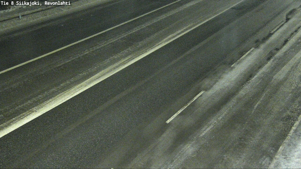 Weather Camera Image Road 8 Siikajoki, Revonlahti, Siikajoki, Pohjois-Pohjanmaa