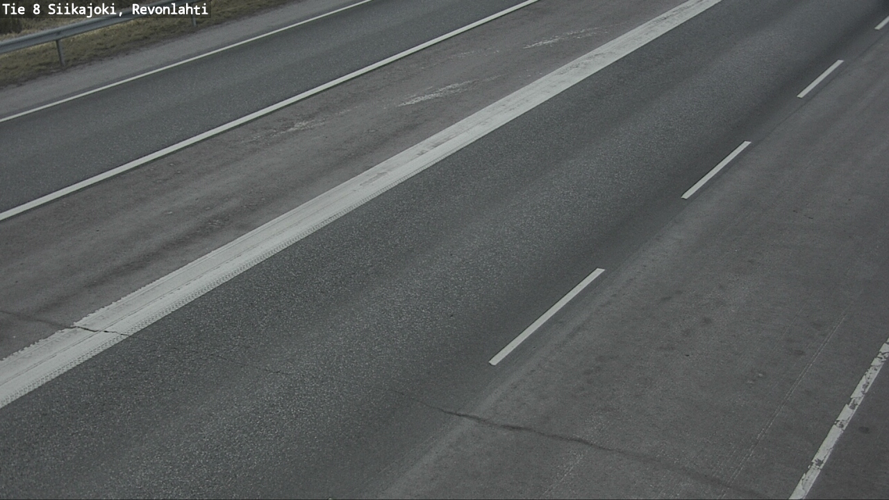 Weather Camera Image Väg 8 Siikajoki, Revolax, Siikajoki, Pohjois-Pohjanmaa