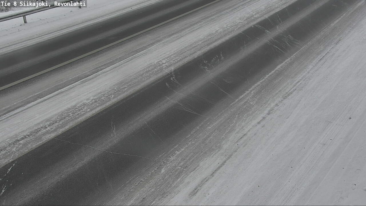 Weather Camera Image Road 8 Siikajoki, Revonlahti, Siikajoki, Pohjois-Pohjanmaa