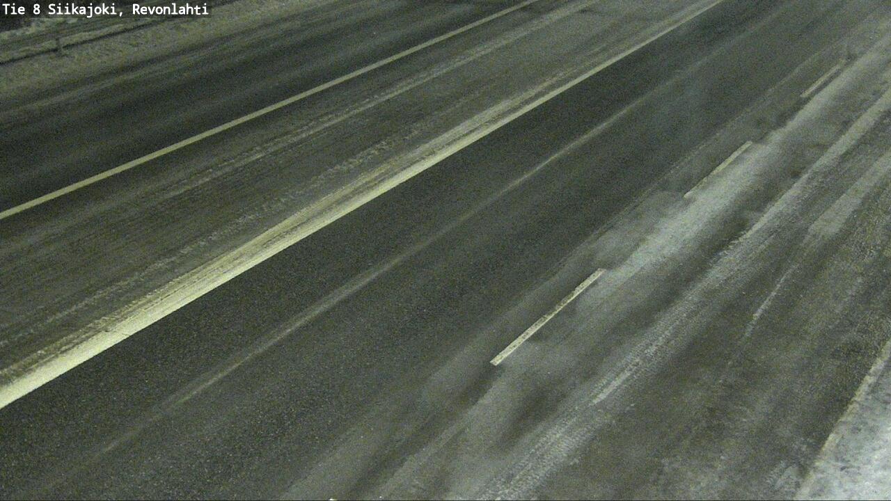 Weather Camera Image Road 8 Siikajoki, Revonlahti, Siikajoki, Pohjois-Pohjanmaa