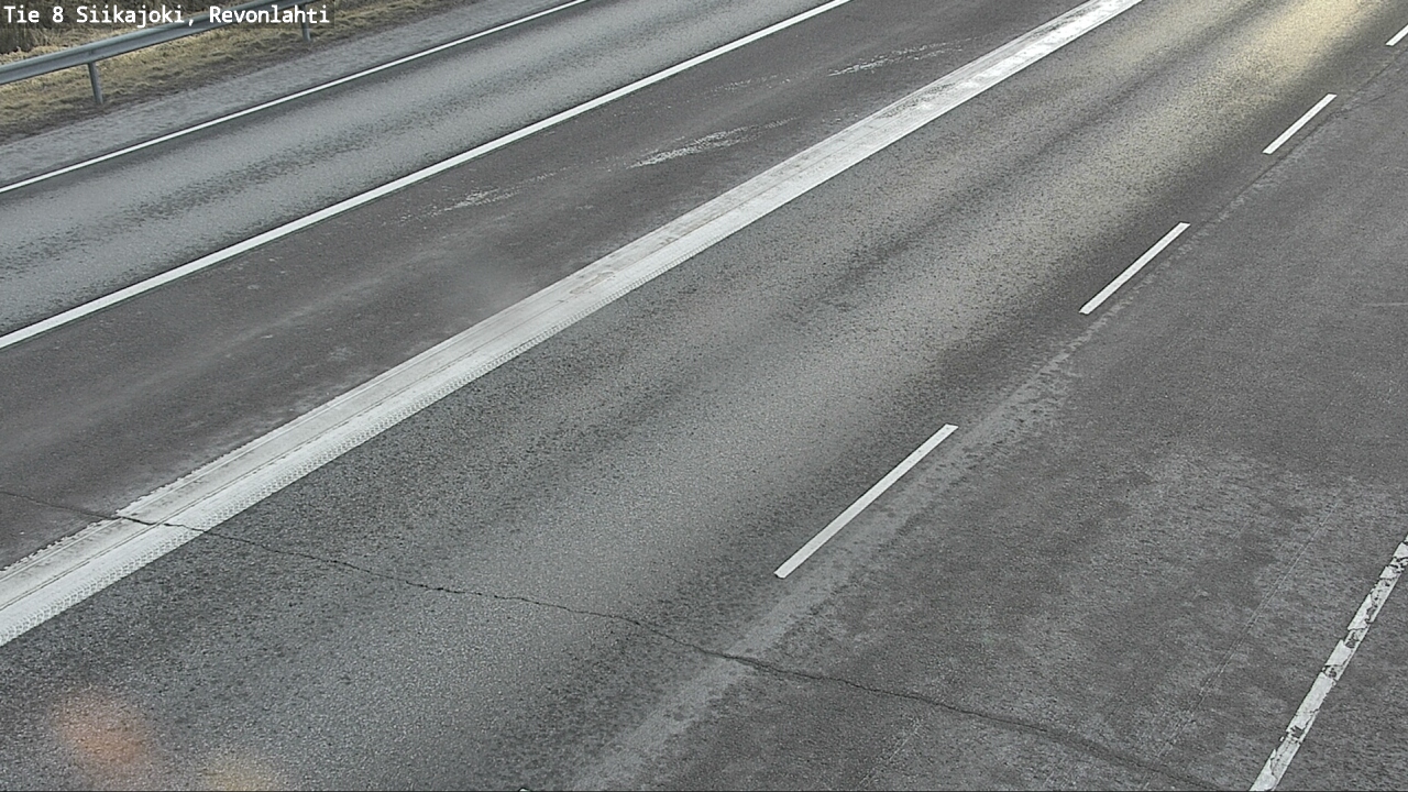 Weather Camera Image Väg 8 Siikajoki, Revolax, Siikajoki, Pohjois-Pohjanmaa