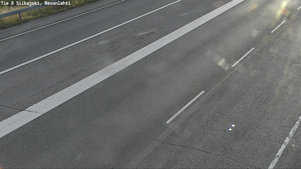Weather Camera Image Väg 8 Siikajoki, Revolax, Siikajoki, Pohjois-Pohjanmaa