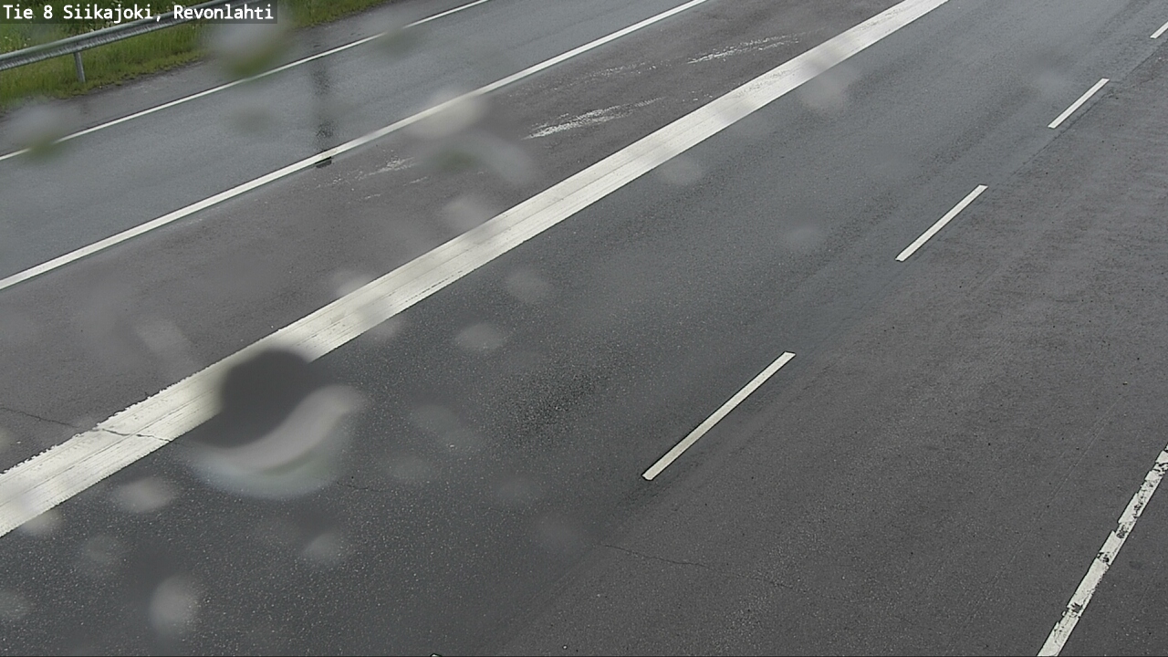 Weather Camera Image Road 8 Siikajoki, Revonlahti, Siikajoki, Pohjois-Pohjanmaa