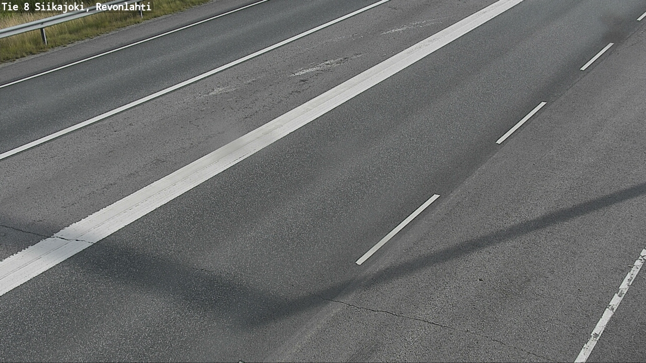 Weather Camera Image Road 8 Siikajoki, Revonlahti, Siikajoki, Pohjois-Pohjanmaa