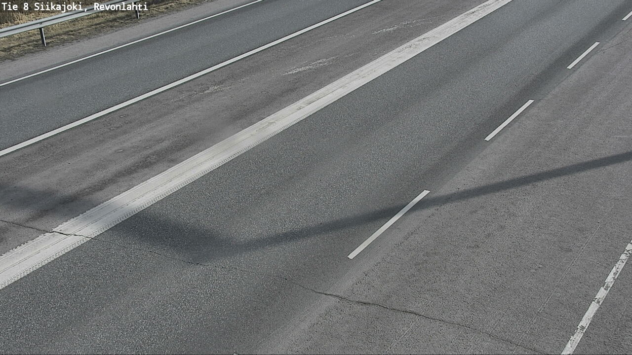 Weather Camera Image Väg 8 Siikajoki, Revolax, Siikajoki, Pohjois-Pohjanmaa