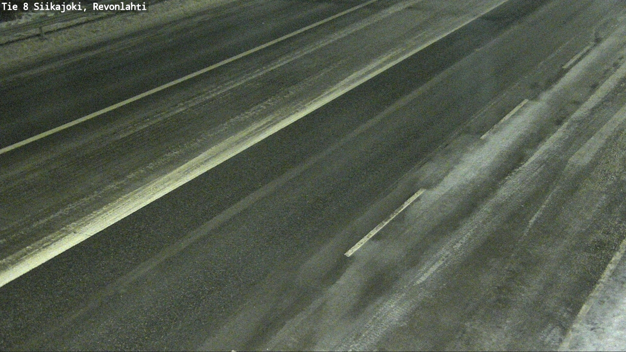 Weather Camera Image Road 8 Siikajoki, Revonlahti, Siikajoki, Pohjois-Pohjanmaa