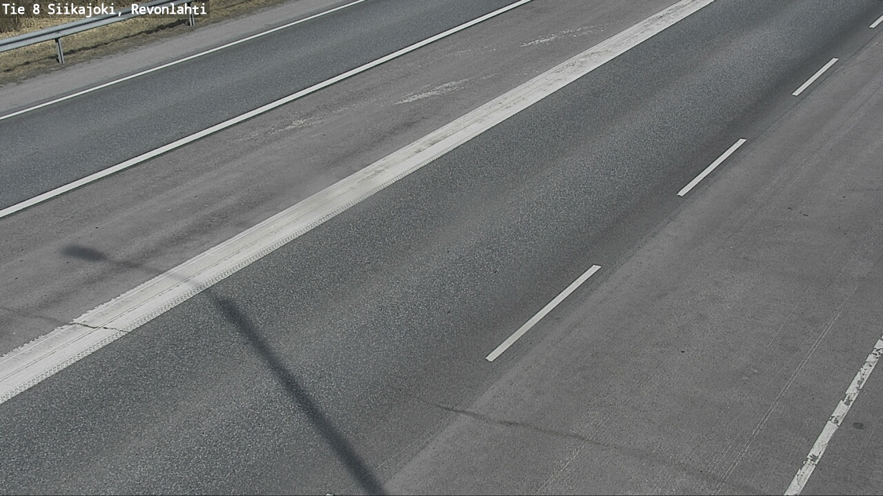 Weather Camera Image Väg 8 Siikajoki, Revolax, Siikajoki, Pohjois-Pohjanmaa