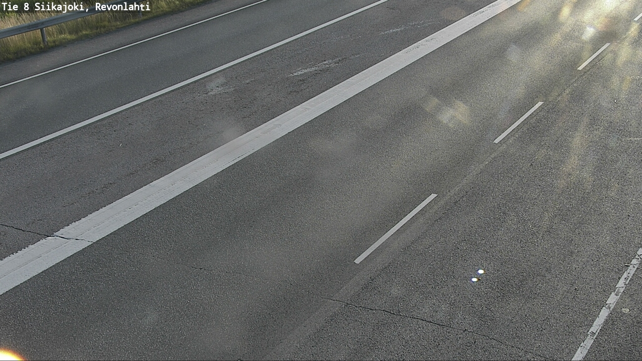 Weather Camera Image Väg 8 Siikajoki, Revolax, Siikajoki, Pohjois-Pohjanmaa