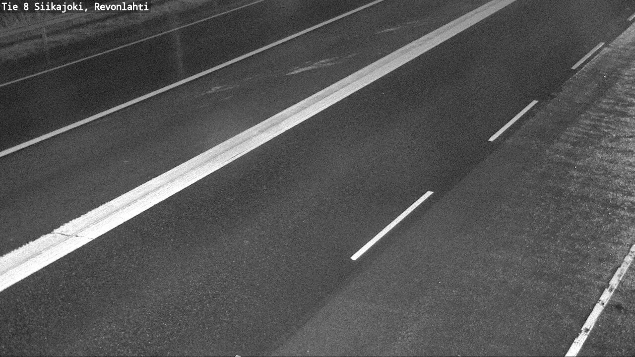 Weather Camera Image Road 8 Siikajoki, Revonlahti, Siikajoki, Pohjois-Pohjanmaa