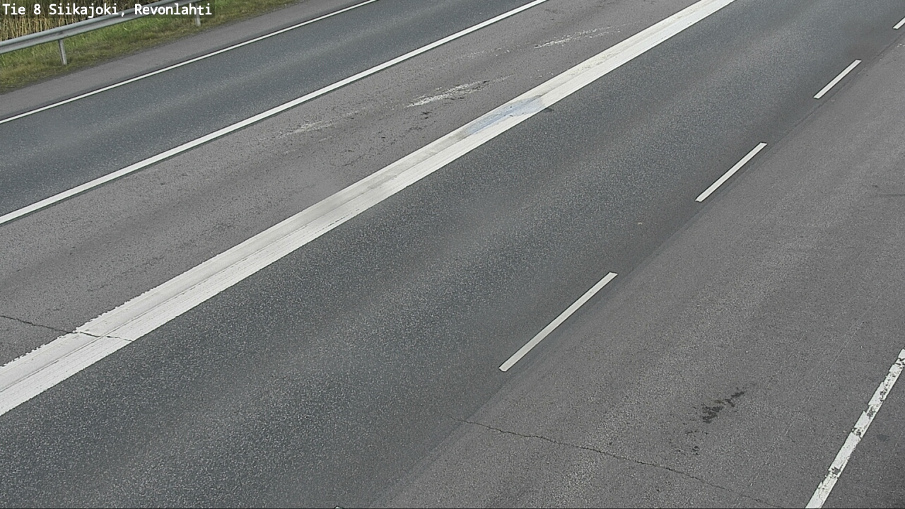 Weather Camera Image Road 8 Siikajoki, Revonlahti, Siikajoki, Pohjois-Pohjanmaa