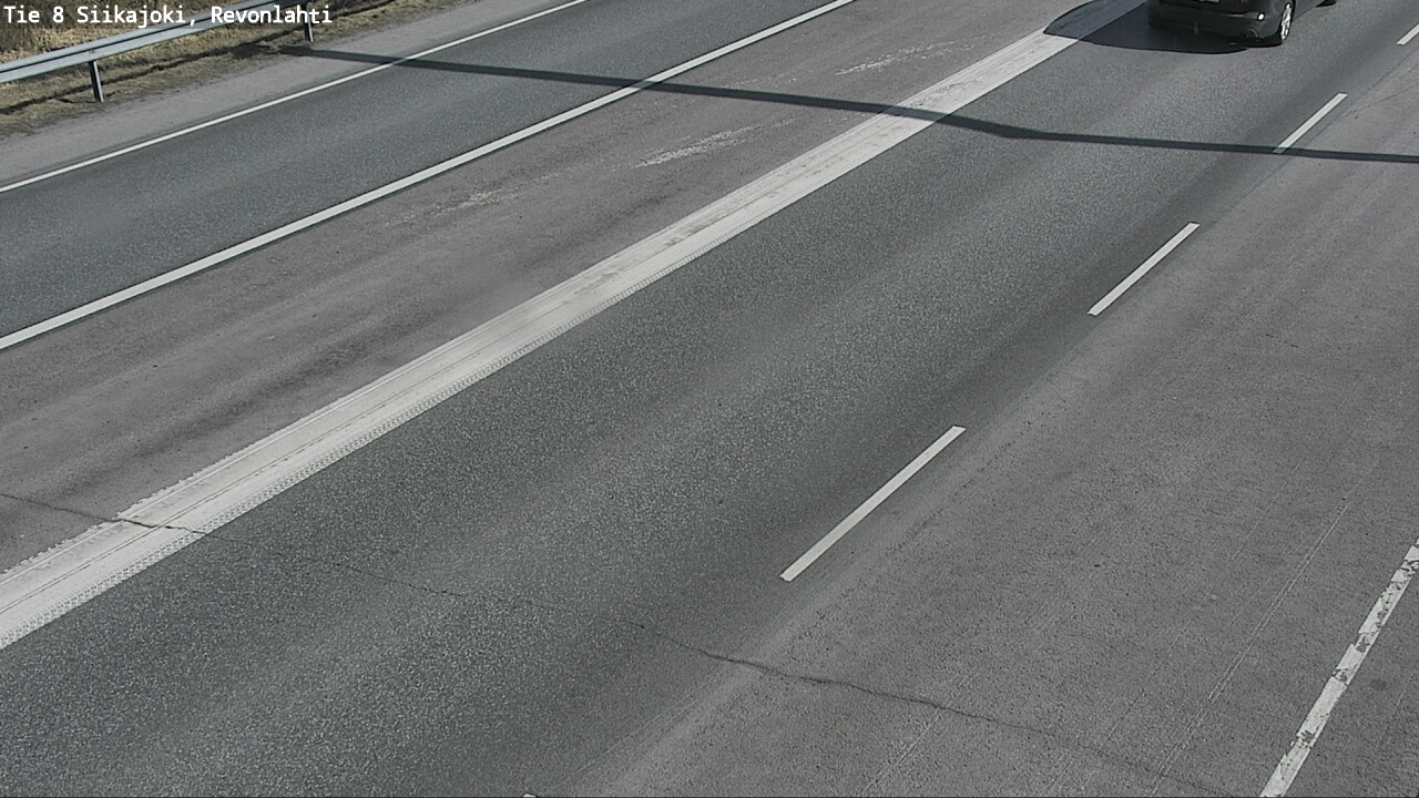 Weather Camera Image Väg 8 Siikajoki, Revolax, Siikajoki, Pohjois-Pohjanmaa