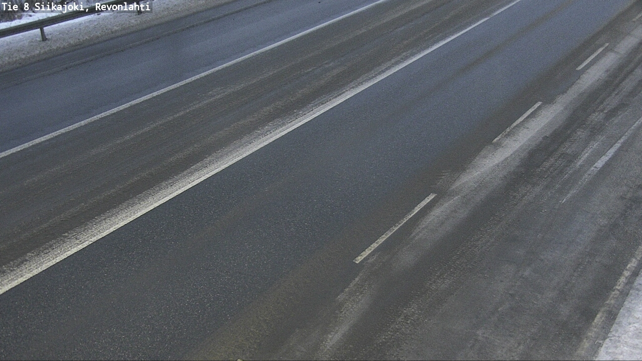 Weather Camera Image Väg 8 Siikajoki, Revolax, Siikajoki, Pohjois-Pohjanmaa