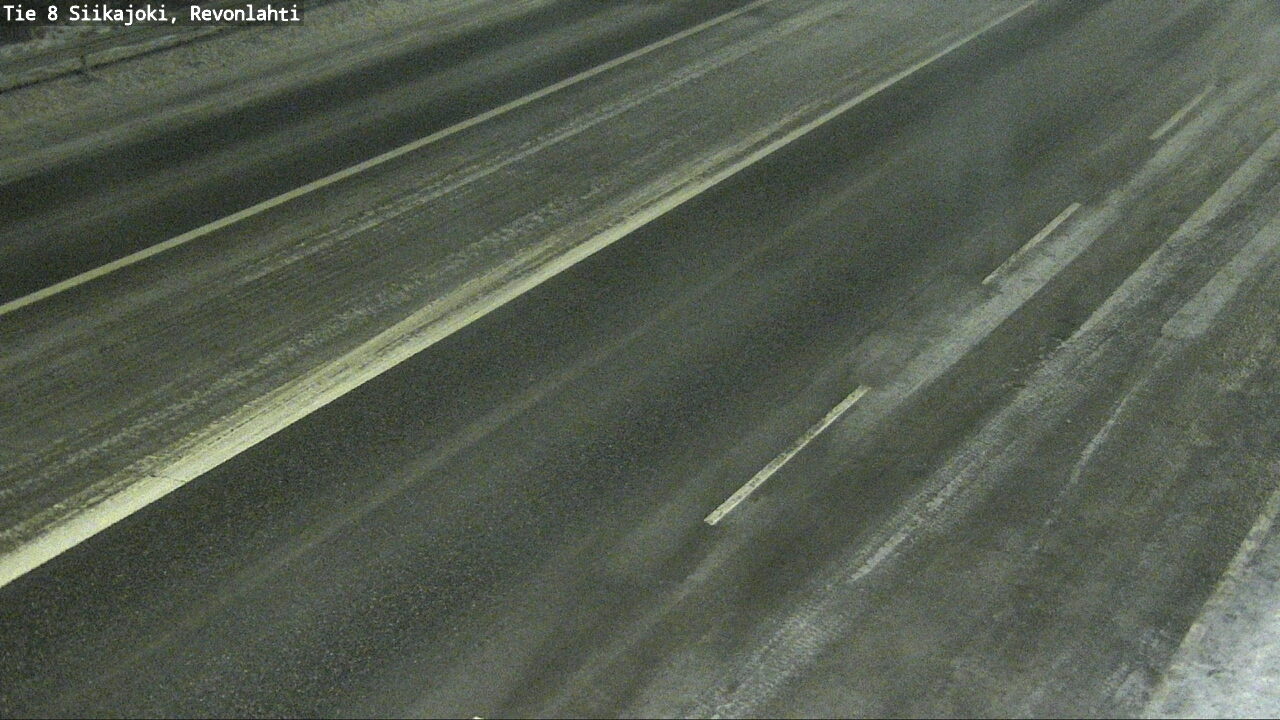 Weather Camera Image Road 8 Siikajoki, Revonlahti, Siikajoki, Pohjois-Pohjanmaa