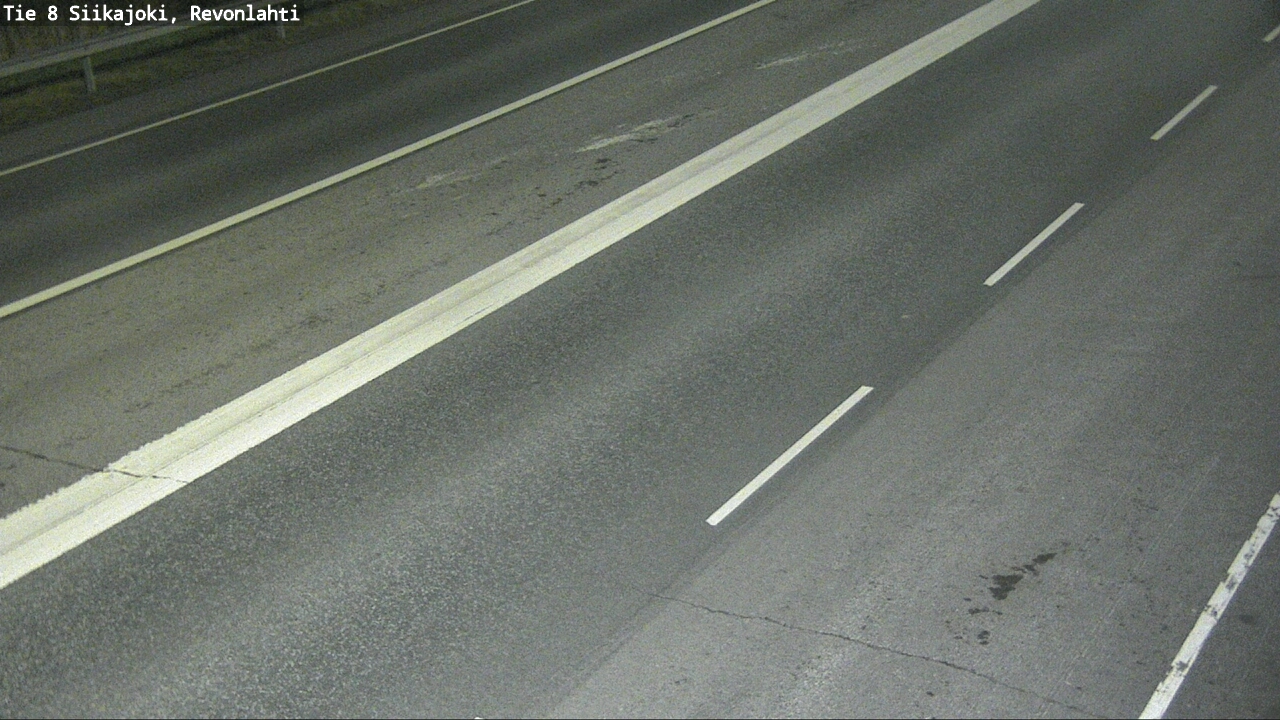 Weather Camera Image Road 8 Siikajoki, Revonlahti, Siikajoki, Pohjois-Pohjanmaa