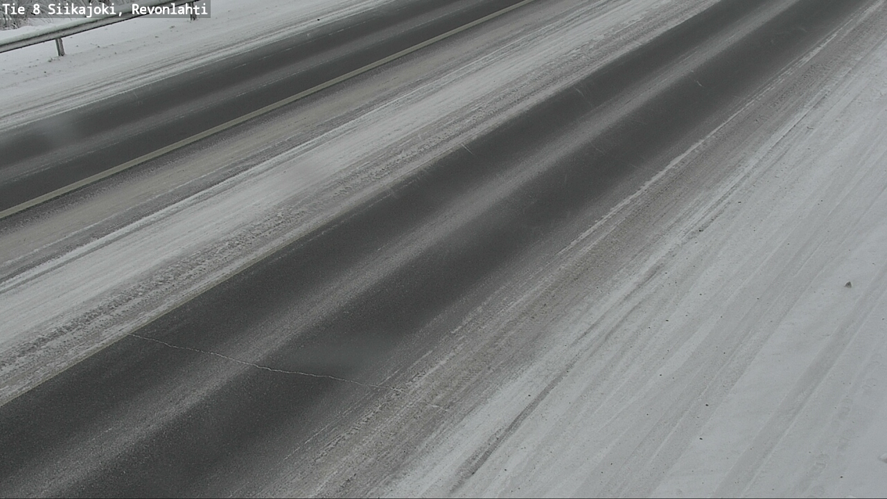 Weather Camera Image Road 8 Siikajoki, Revonlahti, Siikajoki, Pohjois-Pohjanmaa