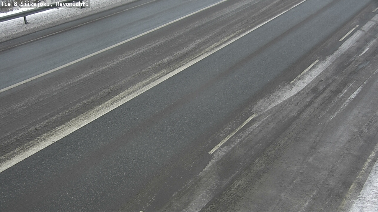 Weather Camera Image Road 8 Siikajoki, Revonlahti, Siikajoki, Pohjois-Pohjanmaa
