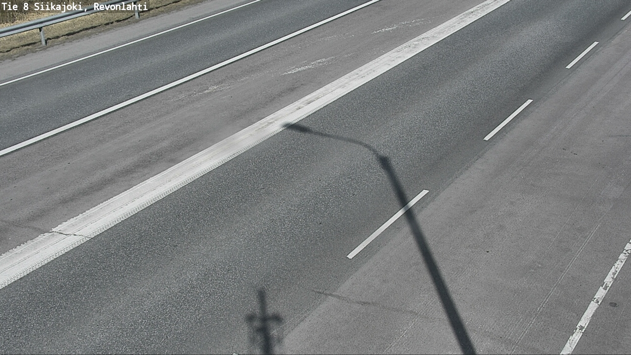 Weather Camera Image Väg 8 Siikajoki, Revolax, Siikajoki, Pohjois-Pohjanmaa