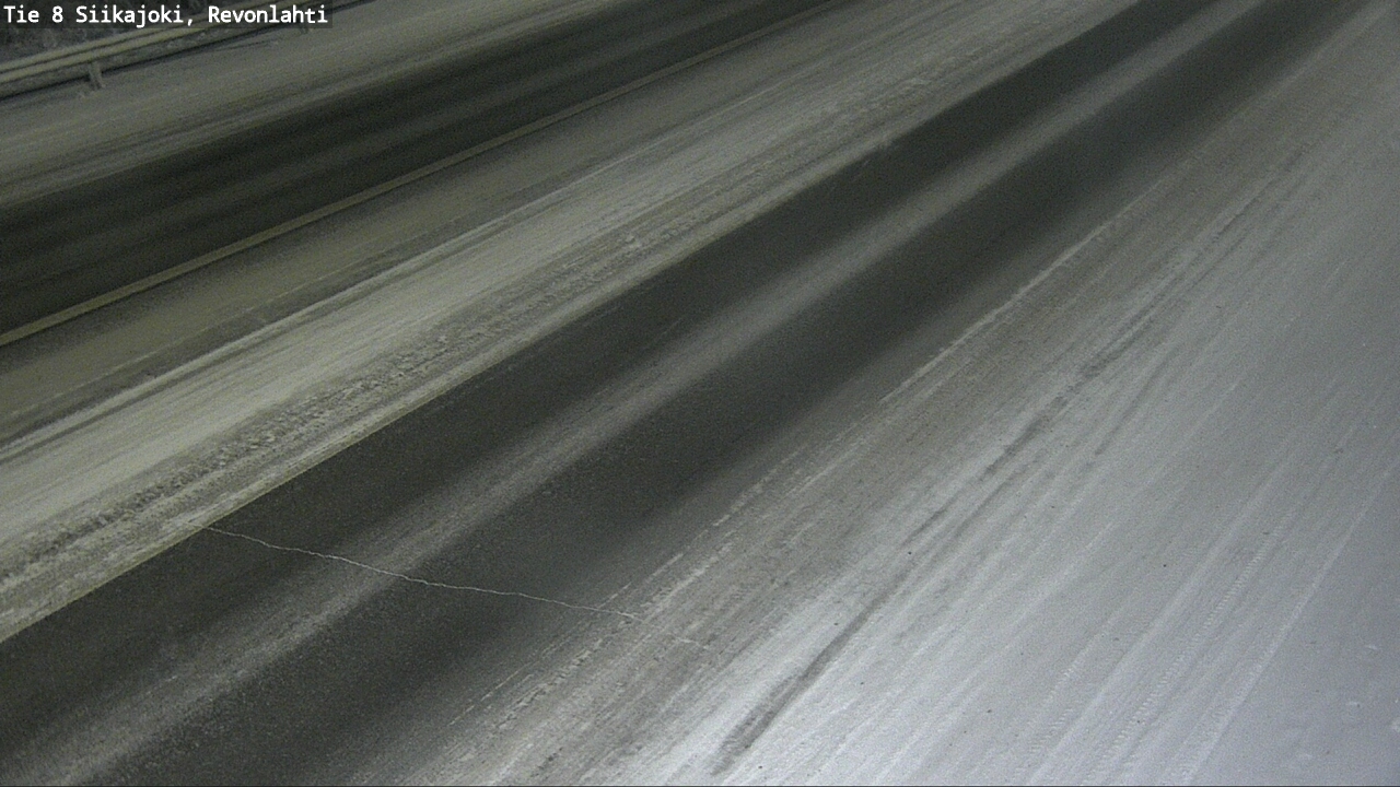 Weather Camera Image Road 8 Siikajoki, Revonlahti, Siikajoki, Pohjois-Pohjanmaa