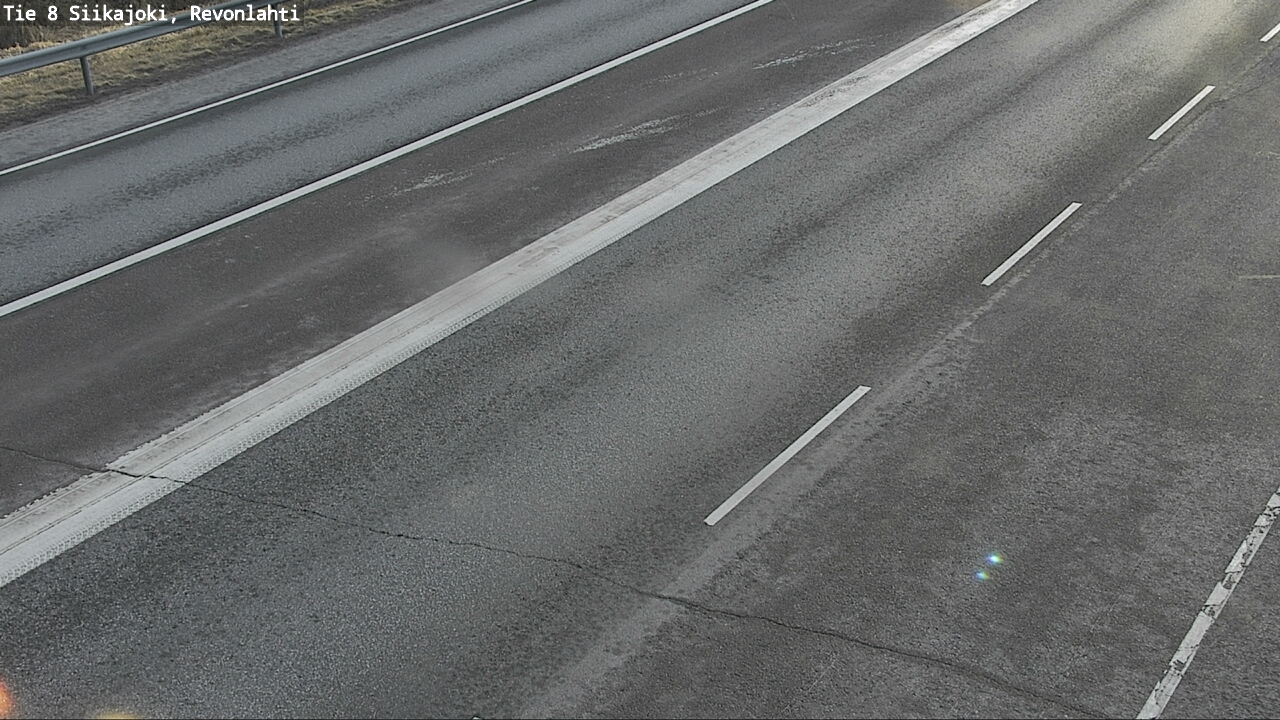 Weather Camera Image Väg 8 Siikajoki, Revolax, Siikajoki, Pohjois-Pohjanmaa