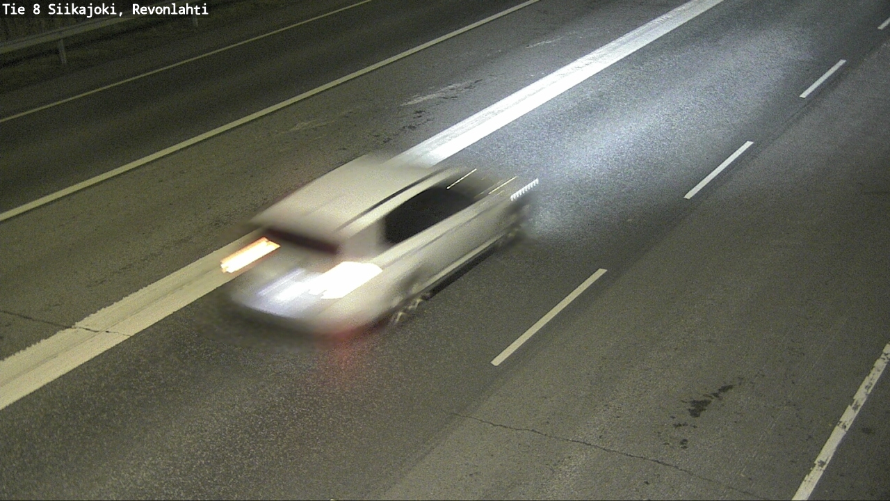 Weather Camera Image Road 8 Siikajoki, Revonlahti, Siikajoki, Pohjois-Pohjanmaa
