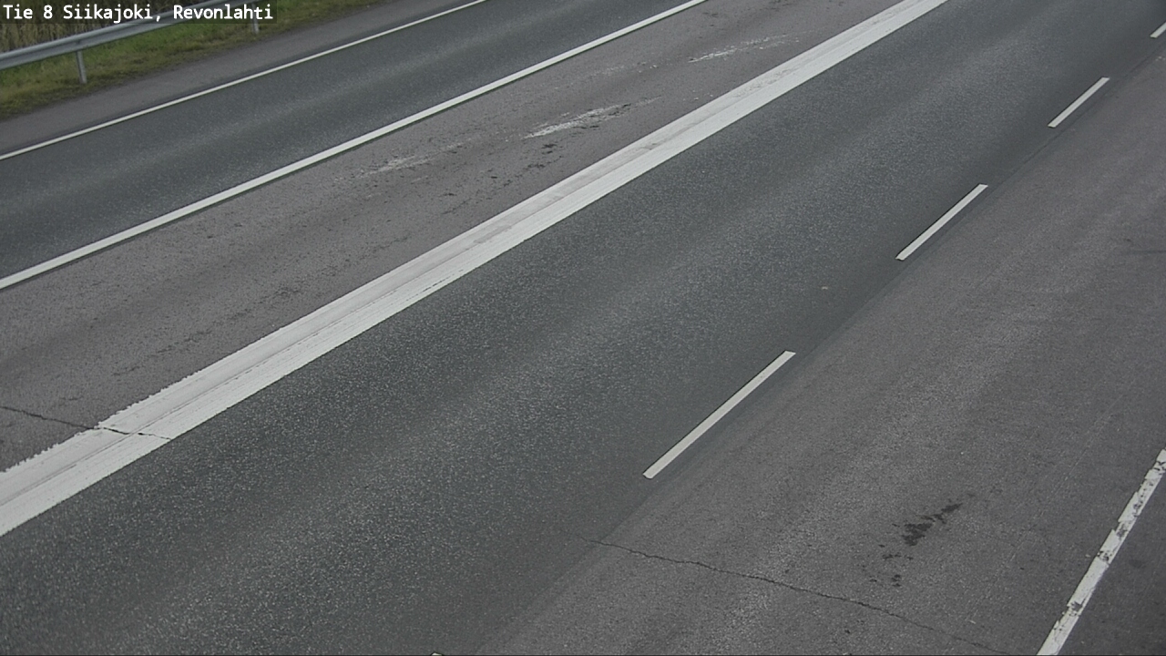 Weather Camera Image Road 8 Siikajoki, Revonlahti, Siikajoki, Pohjois-Pohjanmaa