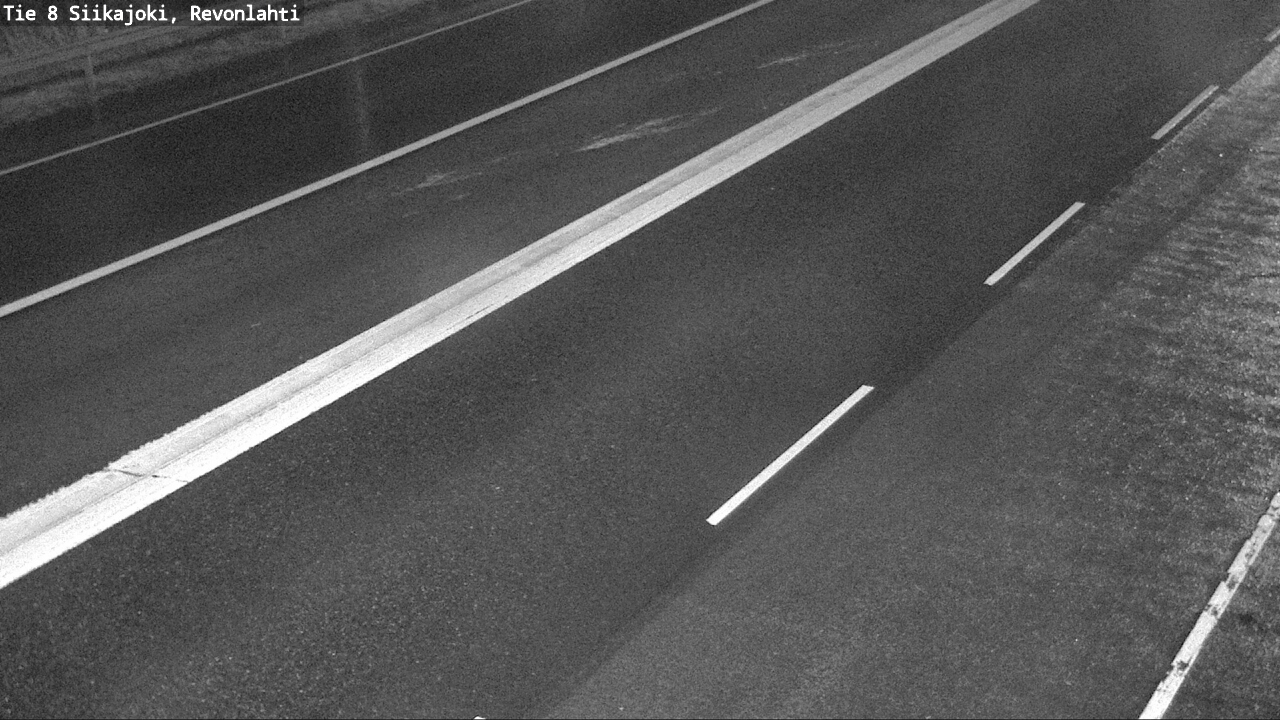 Weather Camera Image Road 8 Siikajoki, Revonlahti, Siikajoki, Pohjois-Pohjanmaa