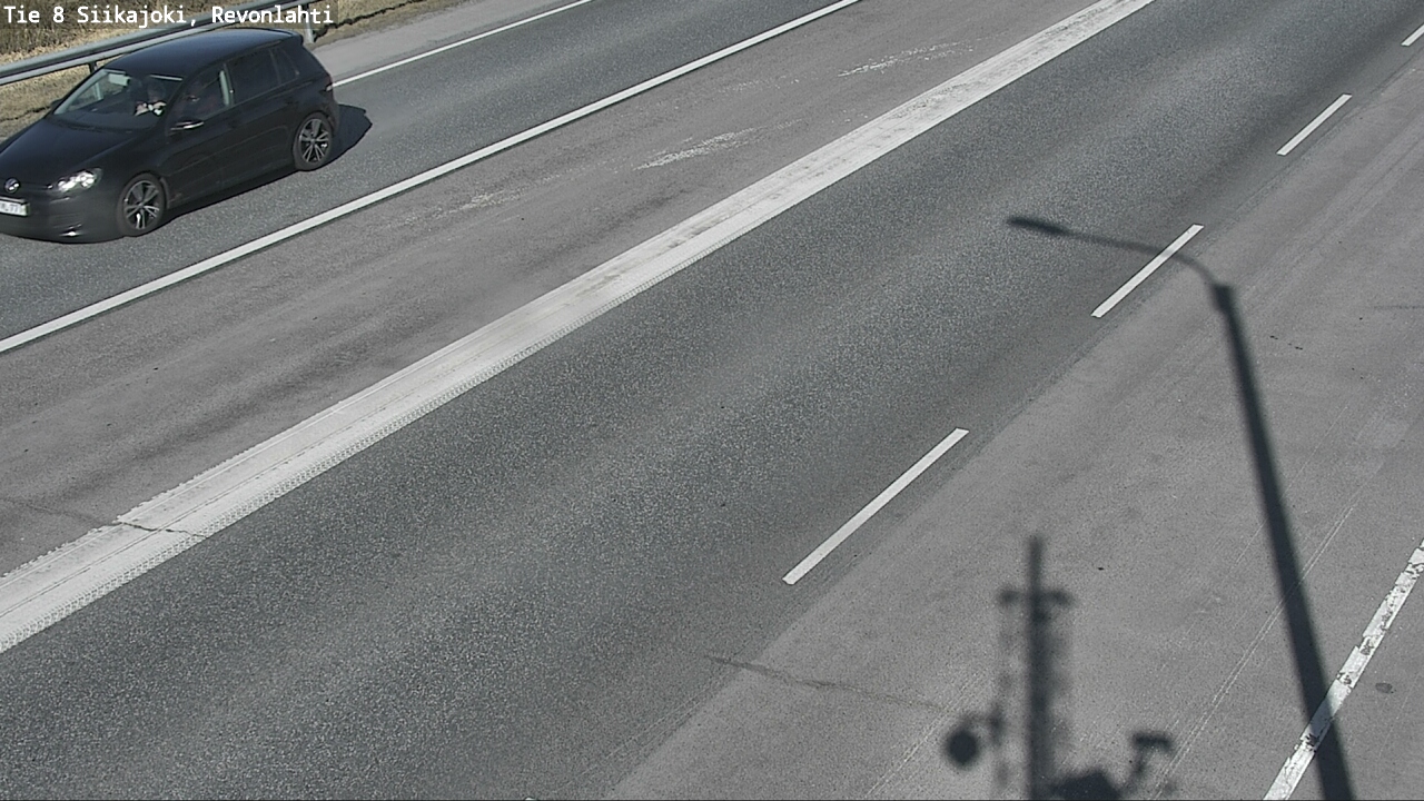 Weather Camera Image Väg 8 Siikajoki, Revolax, Siikajoki, Pohjois-Pohjanmaa