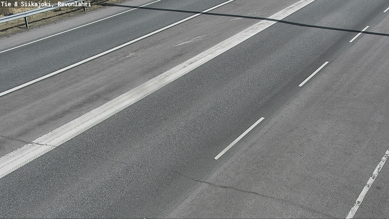 Weather Camera Image Väg 8 Siikajoki, Revolax, Siikajoki, Pohjois-Pohjanmaa