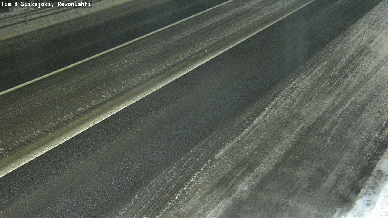Weather Camera Image Road 8 Siikajoki, Revonlahti, Siikajoki, Pohjois-Pohjanmaa