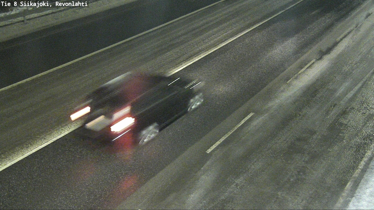 Weather Camera Image Väg 8 Siikajoki, Revolax, Siikajoki, Pohjois-Pohjanmaa