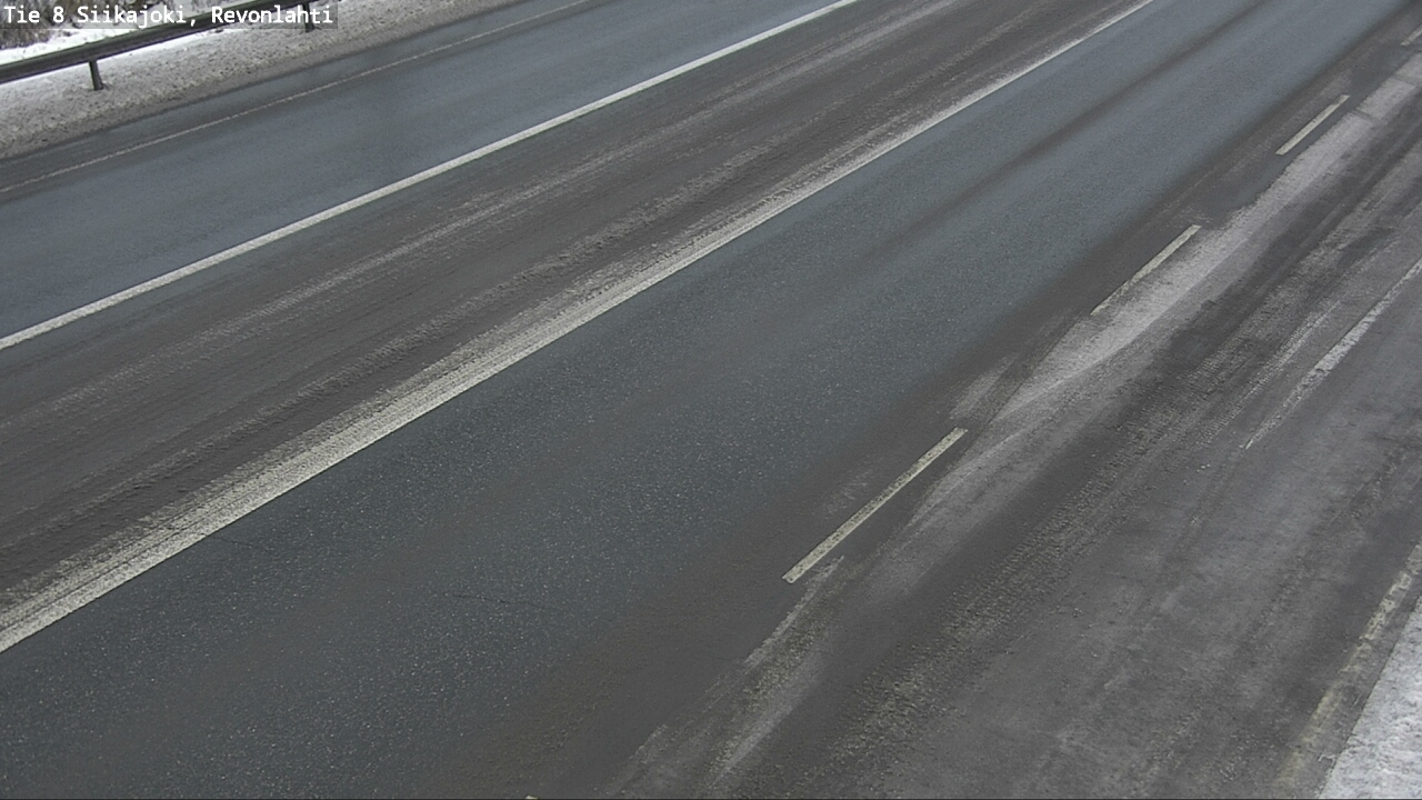 Weather Camera Image Road 8 Siikajoki, Revonlahti, Siikajoki, Pohjois-Pohjanmaa