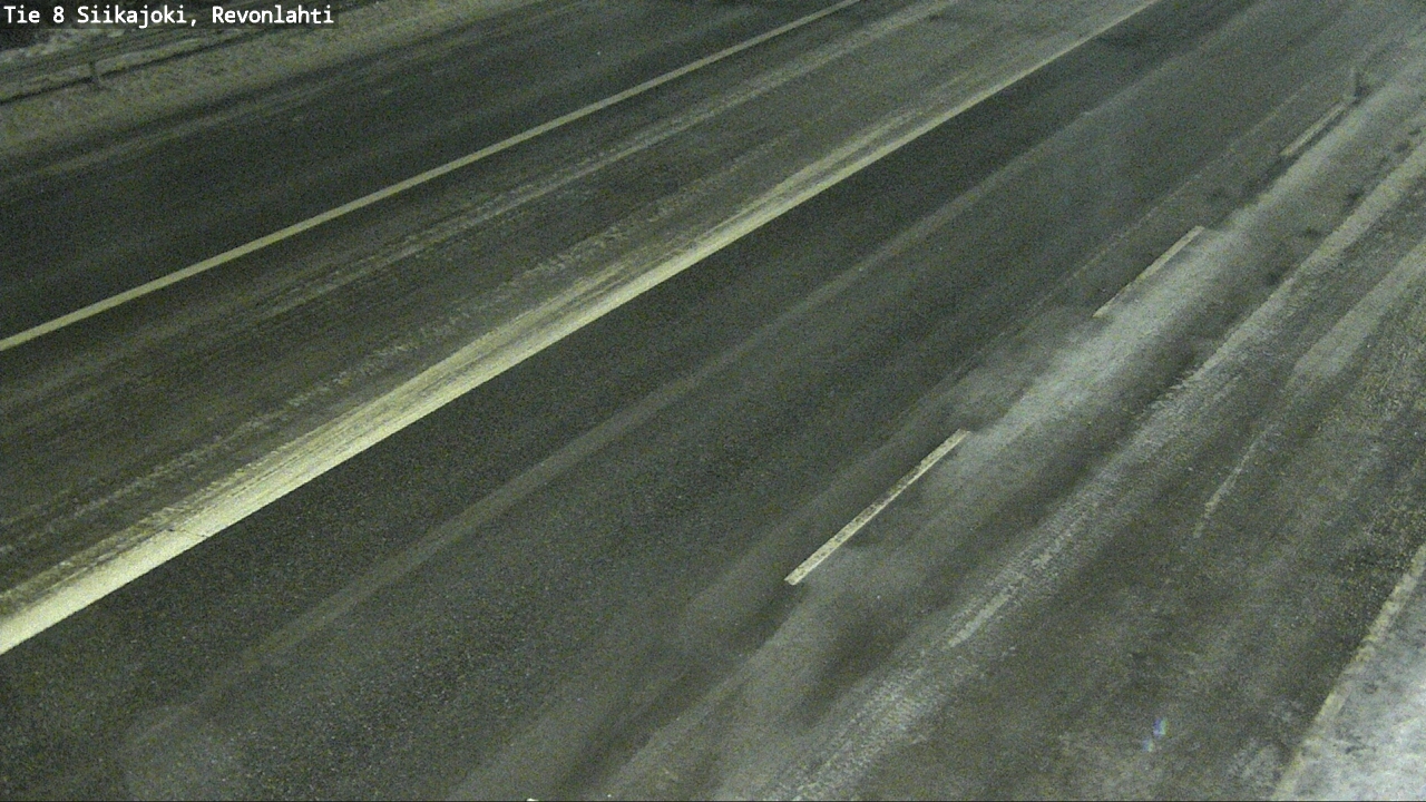 Weather Camera Image Road 8 Siikajoki, Revonlahti, Siikajoki, Pohjois-Pohjanmaa