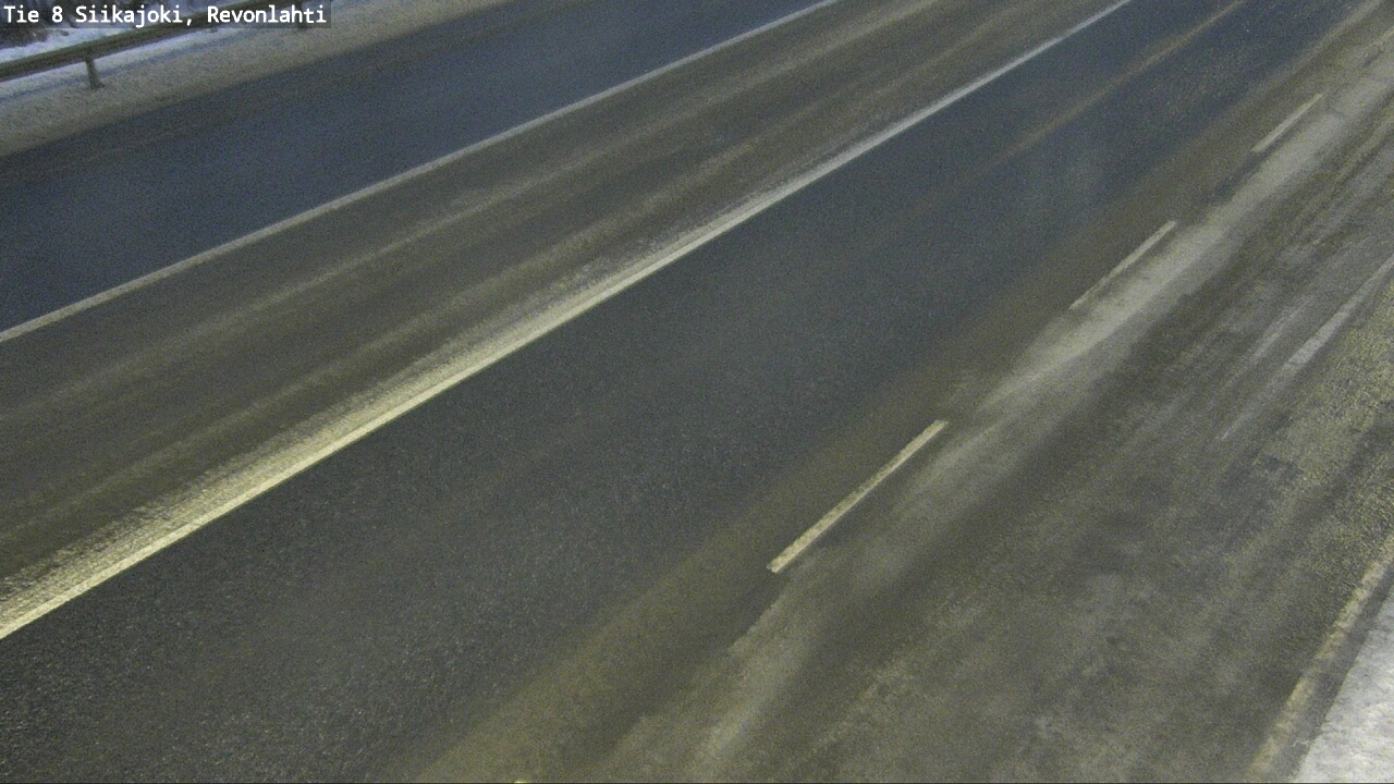 Weather Camera Image Väg 8 Siikajoki, Revolax, Siikajoki, Pohjois-Pohjanmaa