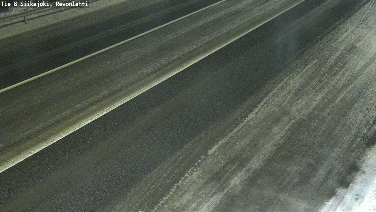 Weather Camera Image Road 8 Siikajoki, Revonlahti, Siikajoki, Pohjois-Pohjanmaa