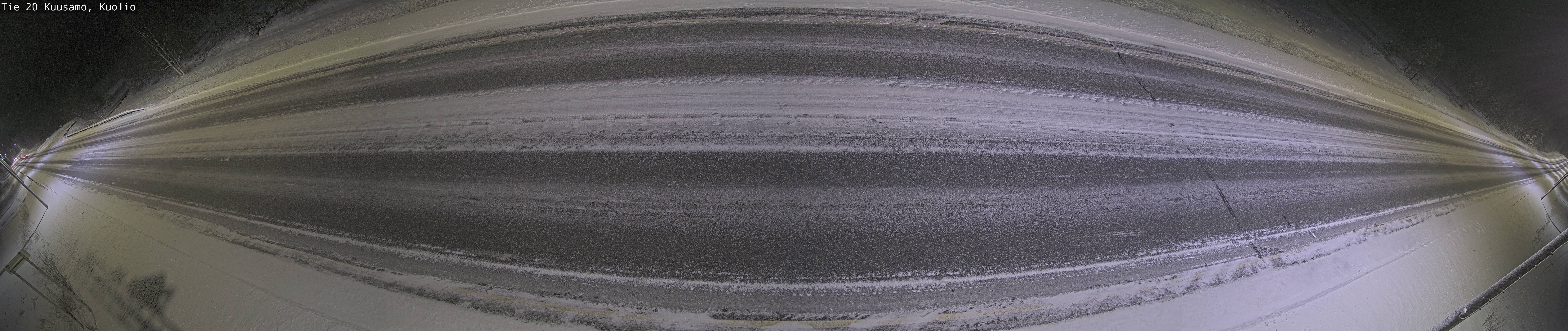 Weather Camera Image Väg 20 Kuusamo, Kuolio, Kuusamo, Pohjois-Pohjanmaa
