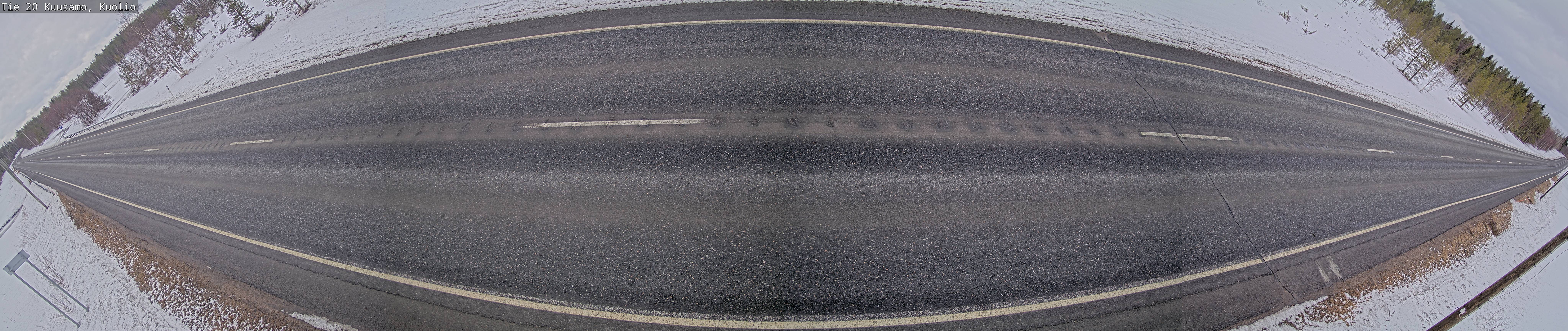 Weather Camera Image Road 20 Kuusamo, Kuolio, Kuusamo, Pohjois-Pohjanmaa