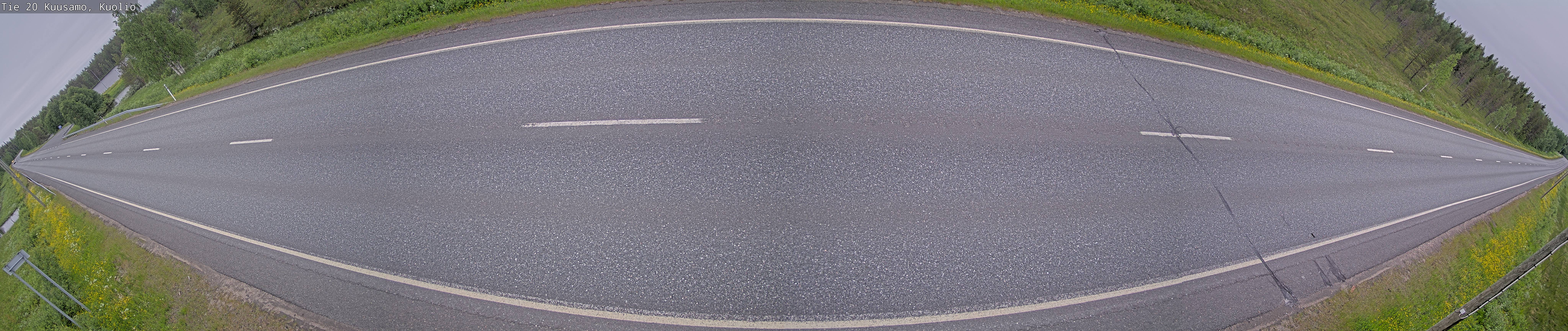 Weather Camera Image Väg 20 Kuusamo, Kuolio, Kuusamo, Pohjois-Pohjanmaa