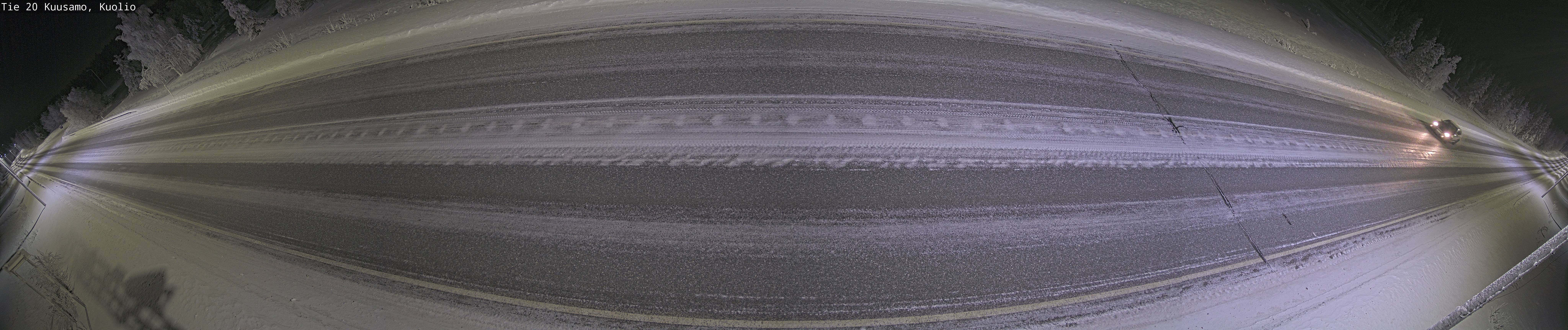 Weather Camera Image Väg 20 Kuusamo, Kuolio, Kuusamo, Pohjois-Pohjanmaa