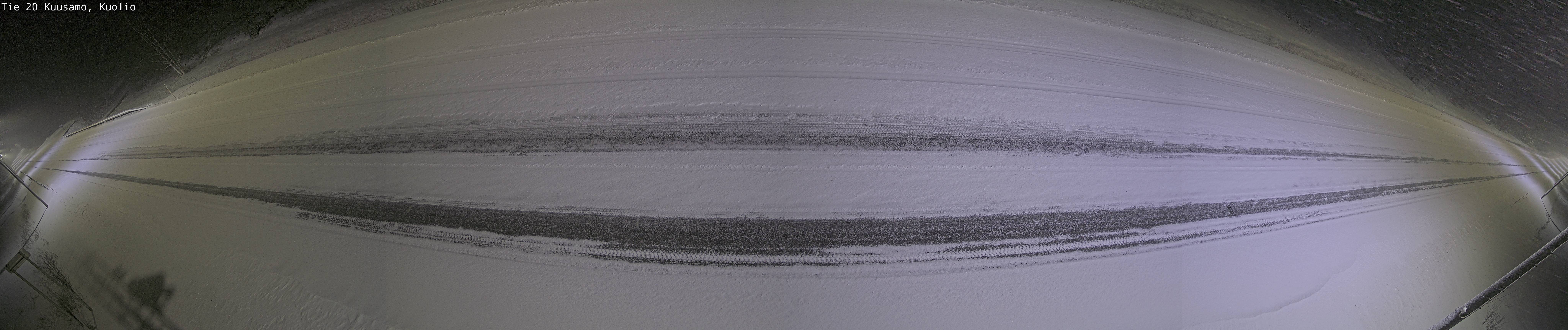 Weather Camera Image Väg 20 Kuusamo, Kuolio, Kuusamo, Pohjois-Pohjanmaa