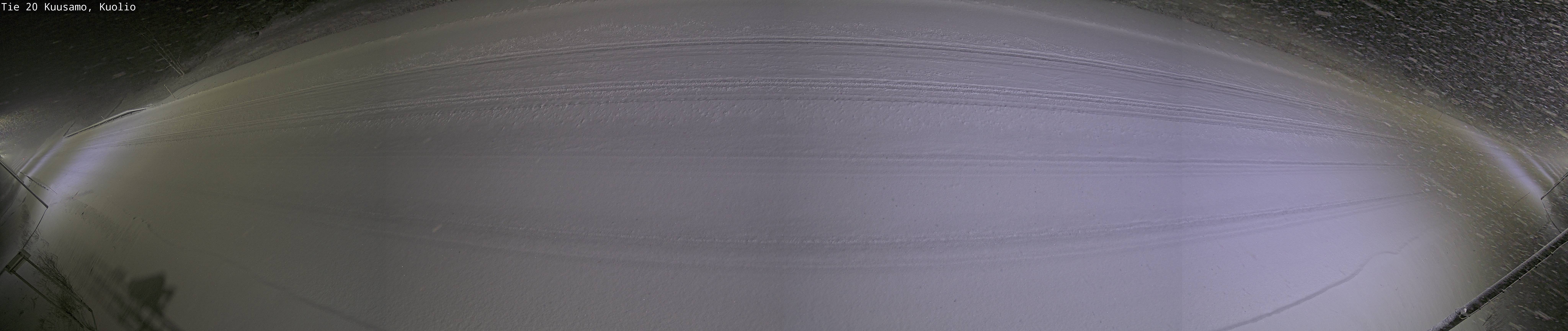 Weather Camera Image Väg 20 Kuusamo, Kuolio, Kuusamo, Pohjois-Pohjanmaa