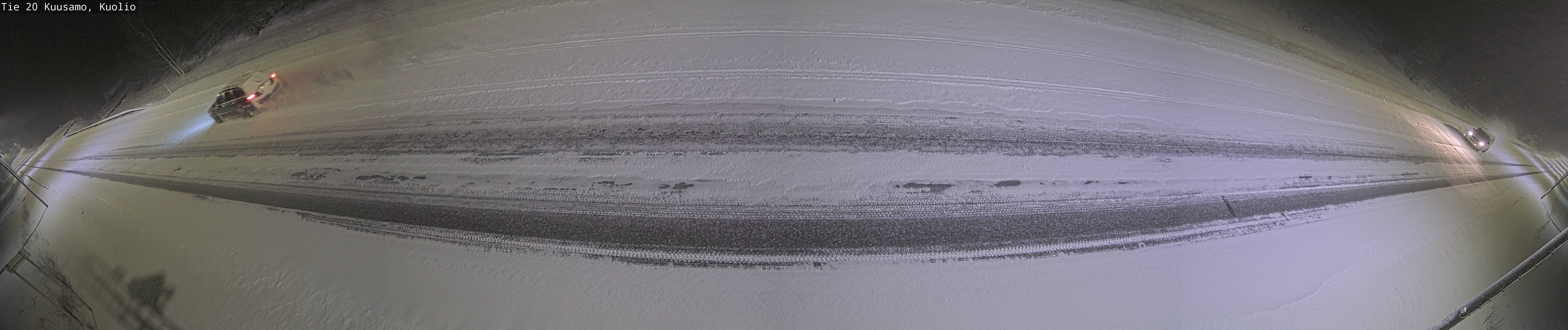 Weather Camera Image Väg 20 Kuusamo, Kuolio, Kuusamo, Pohjois-Pohjanmaa