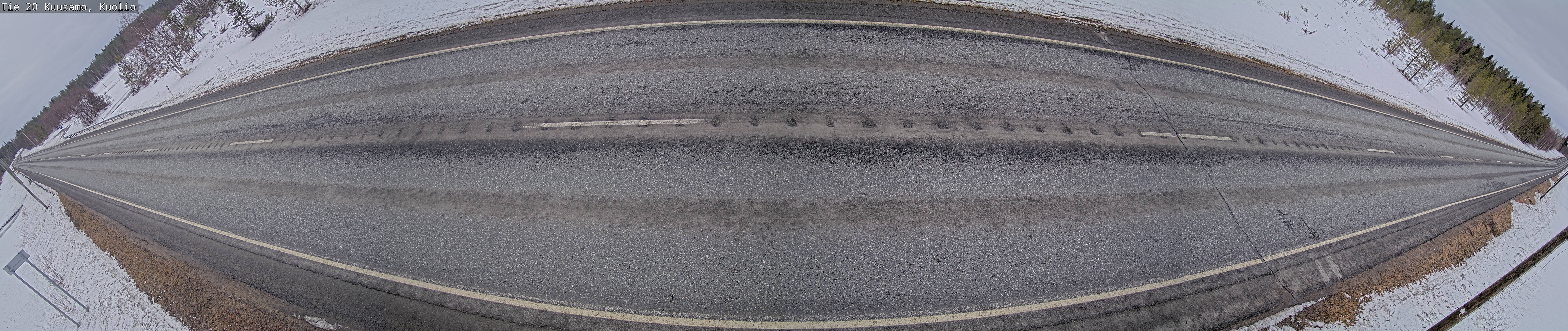 Weather Camera Image Road 20 Kuusamo, Kuolio, Kuusamo, Pohjois-Pohjanmaa