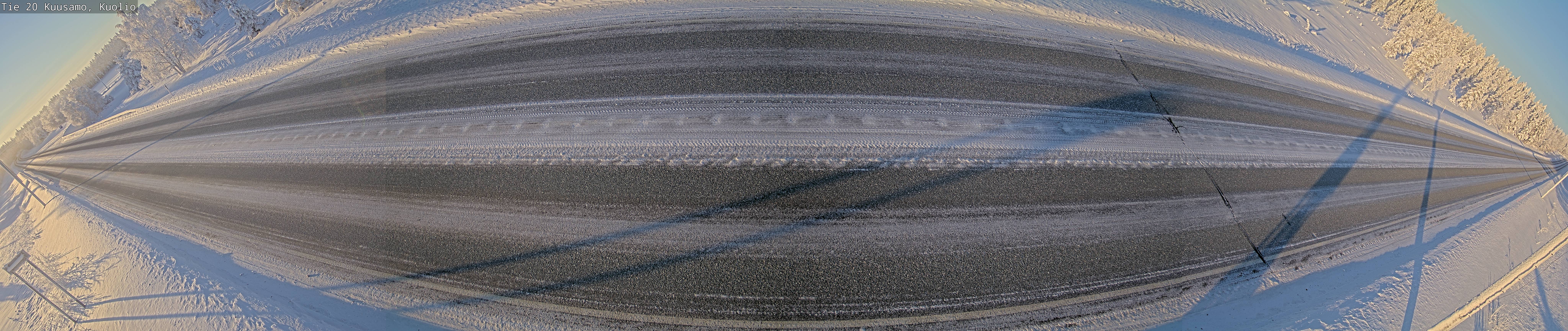 Weather Camera Image Road 20 Kuusamo, Kuolio, Kuusamo, Pohjois-Pohjanmaa
