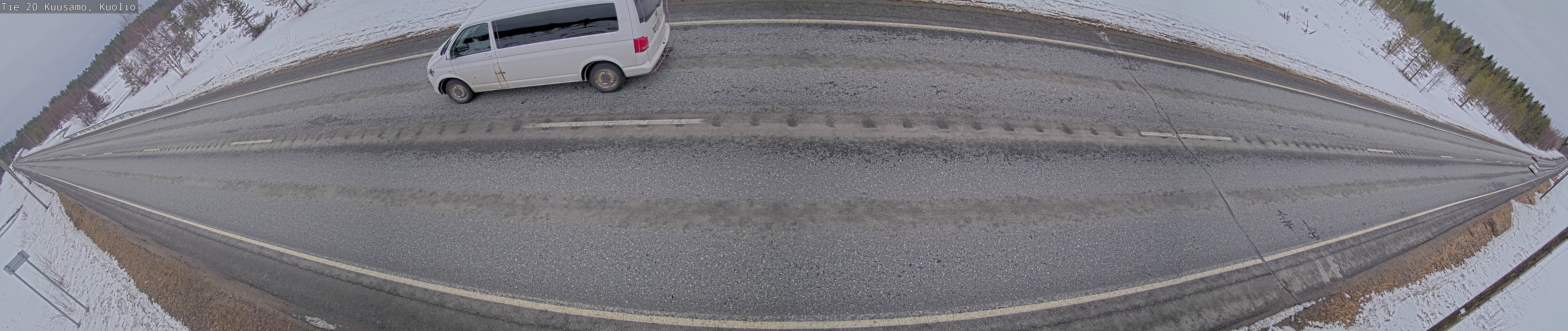 Weather Camera Image Road 20 Kuusamo, Kuolio, Kuusamo, Pohjois-Pohjanmaa
