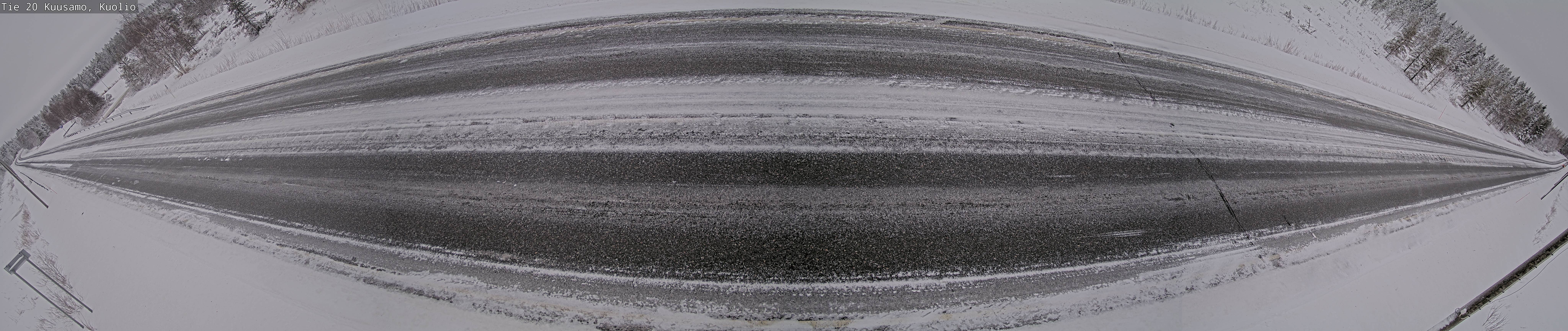 Weather Camera Image Väg 20 Kuusamo, Kuolio, Kuusamo, Pohjois-Pohjanmaa