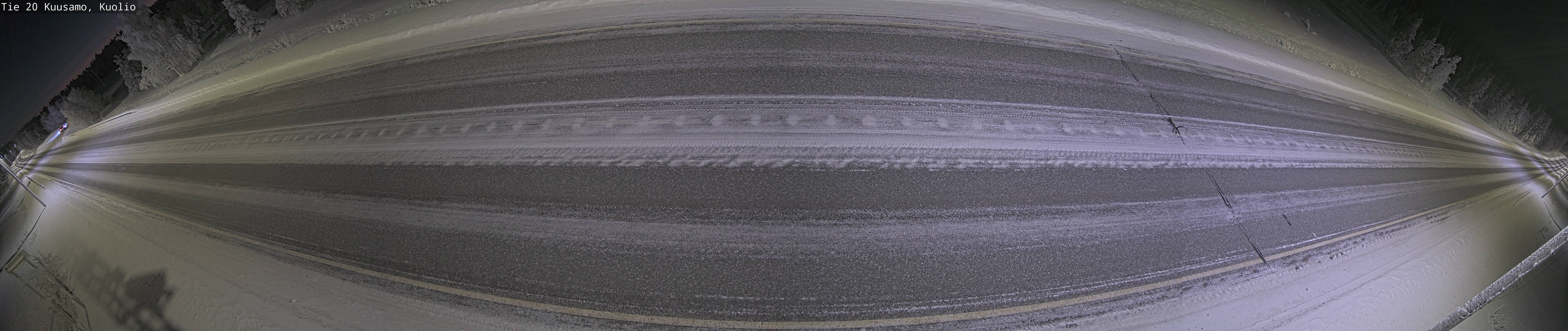 Weather Camera Image Väg 20 Kuusamo, Kuolio, Kuusamo, Pohjois-Pohjanmaa