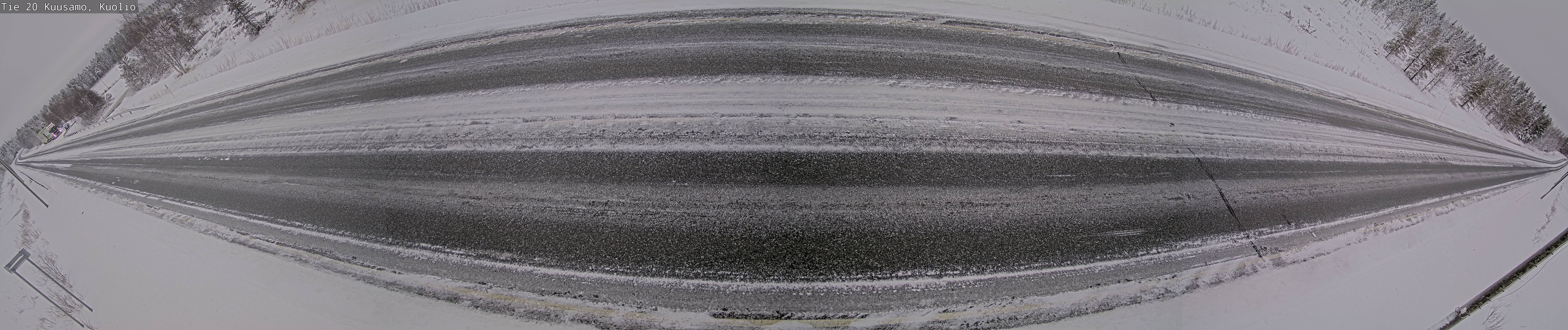Weather Camera Image Väg 20 Kuusamo, Kuolio, Kuusamo, Pohjois-Pohjanmaa