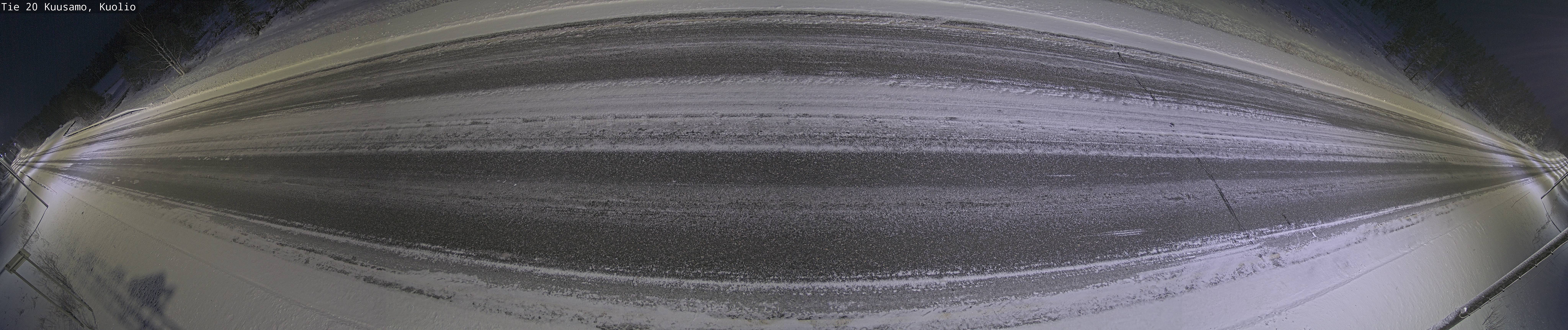 Weather Camera Image Väg 20 Kuusamo, Kuolio, Kuusamo, Pohjois-Pohjanmaa