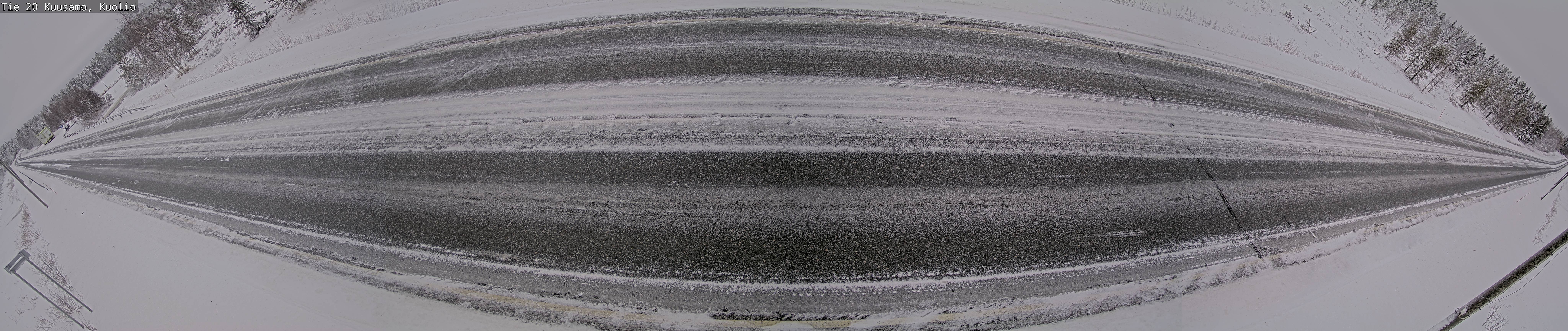 Weather Camera Image Väg 20 Kuusamo, Kuolio, Kuusamo, Pohjois-Pohjanmaa
