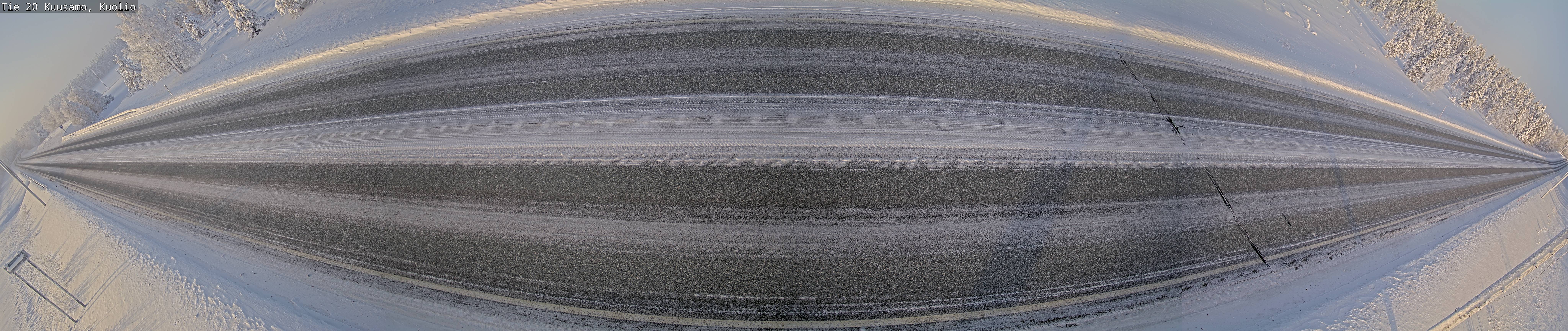Weather Camera Image Road 20 Kuusamo, Kuolio, Kuusamo, Pohjois-Pohjanmaa